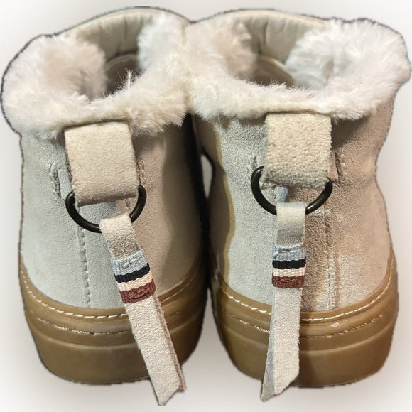 TOMS Women’s Paxton Suede Fur-Lined Short Boots Sneakers Size 8 - Picture 4 of 8